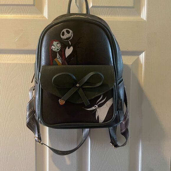 Disney The Nightmare Before Christmas Synthetic GrayMini Backpack —